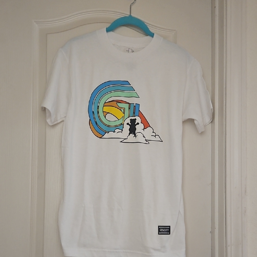Grizzly White Tee